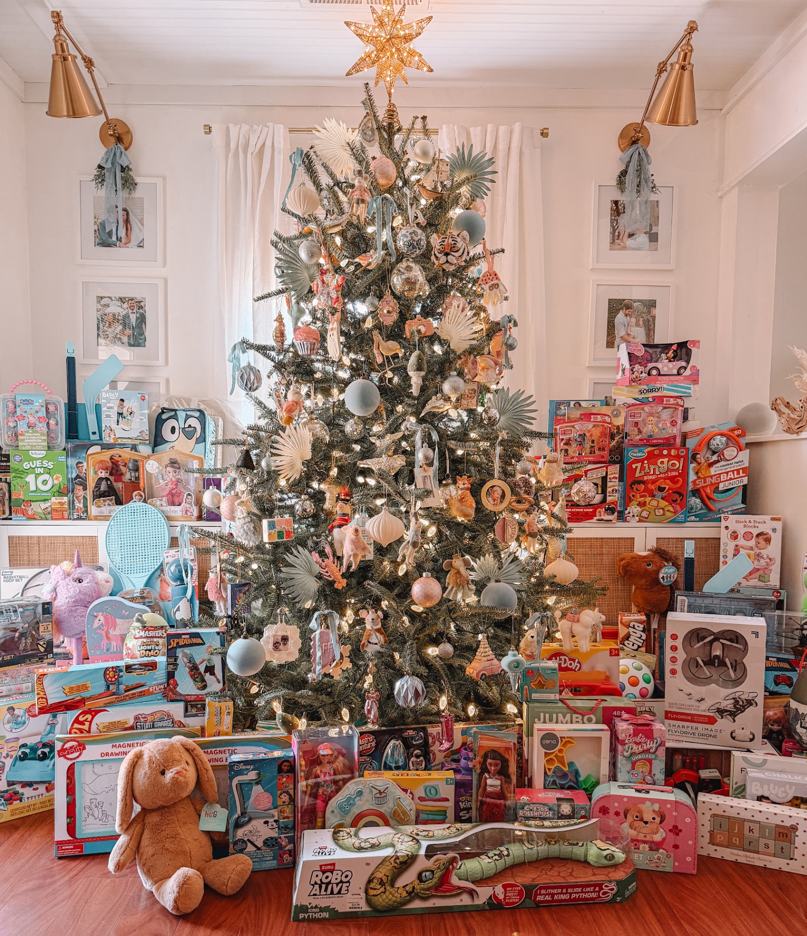 Donated toys collected by QRC for the 2025 Toys for Tots drive
